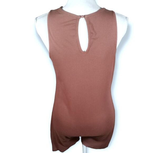 SHEIN EZWEAR BROWN UNITARD ROMPER SZ.XL - Picture 3 of 6
